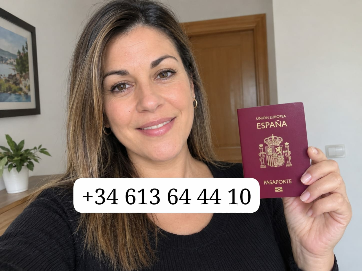 Spanish passport sample