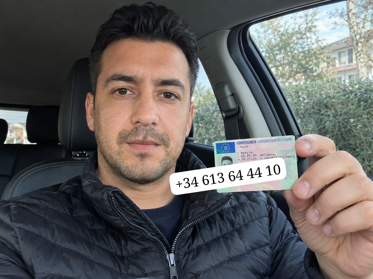 German driving licence front